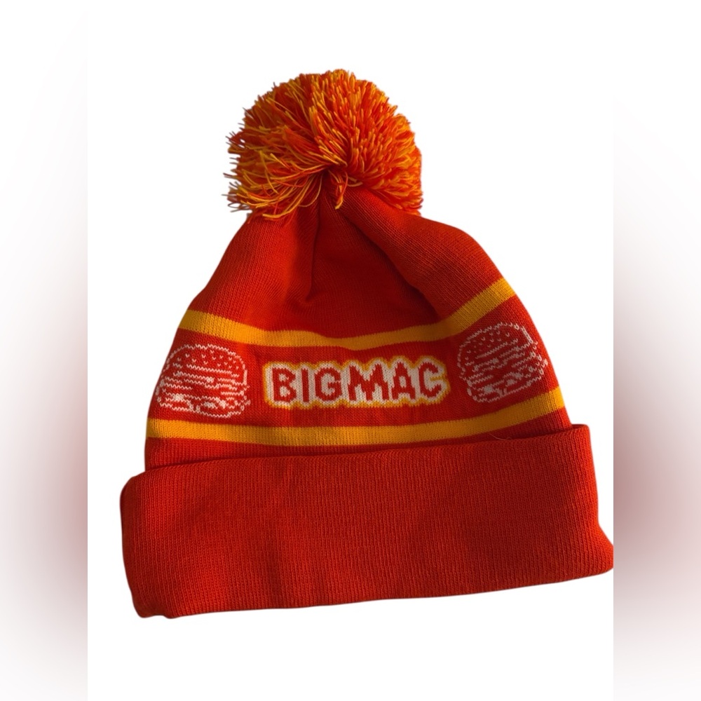 McDonald’s Big Mac Sandwich Hamburger Pom Beanie